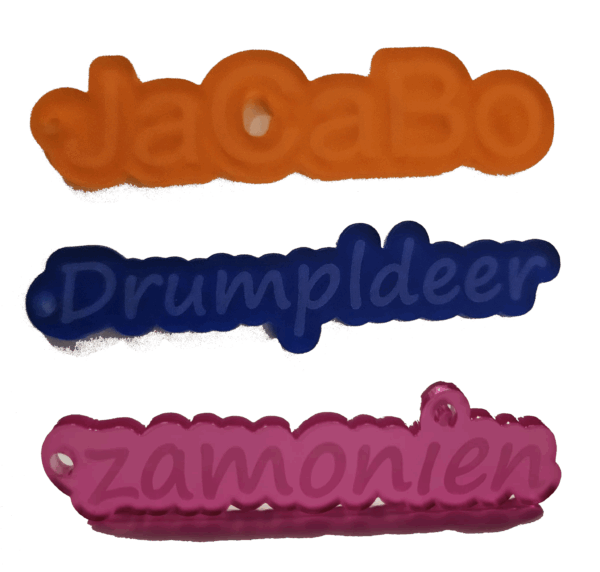 Namens-Schild, personalisiert